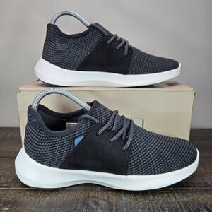 Vessi Everyday Classic Womens Size 8 Waterproof Shoes Sneakers Midnight Black